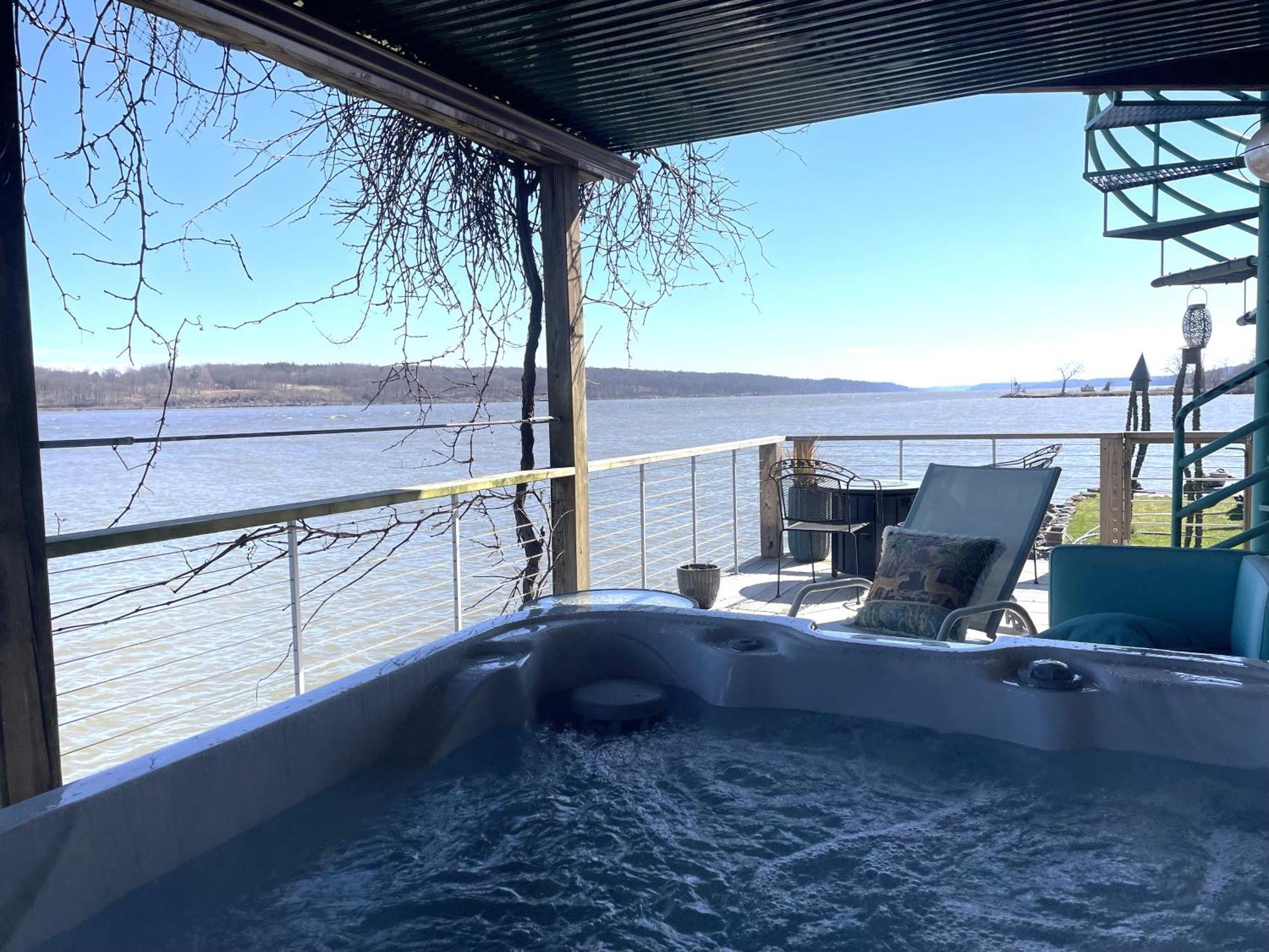 Hudson Riverfront Home 카츠킬 외부 사진